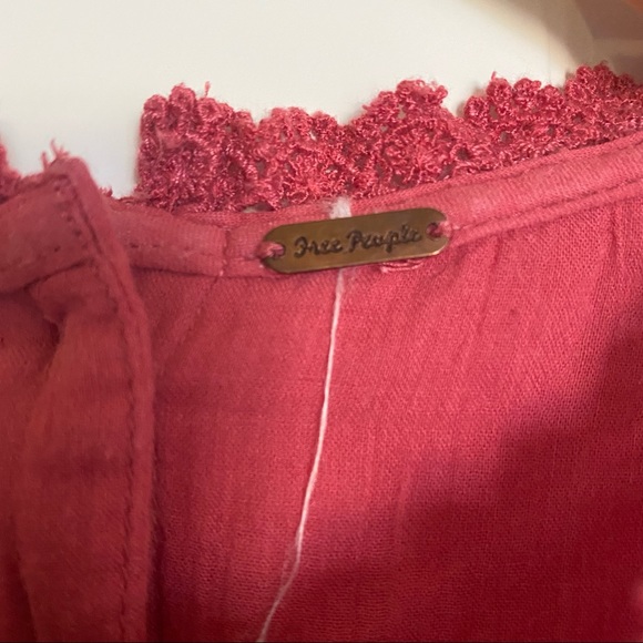 Free People Pink Top - Picture 7 of 7